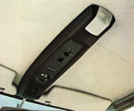 Overhead console